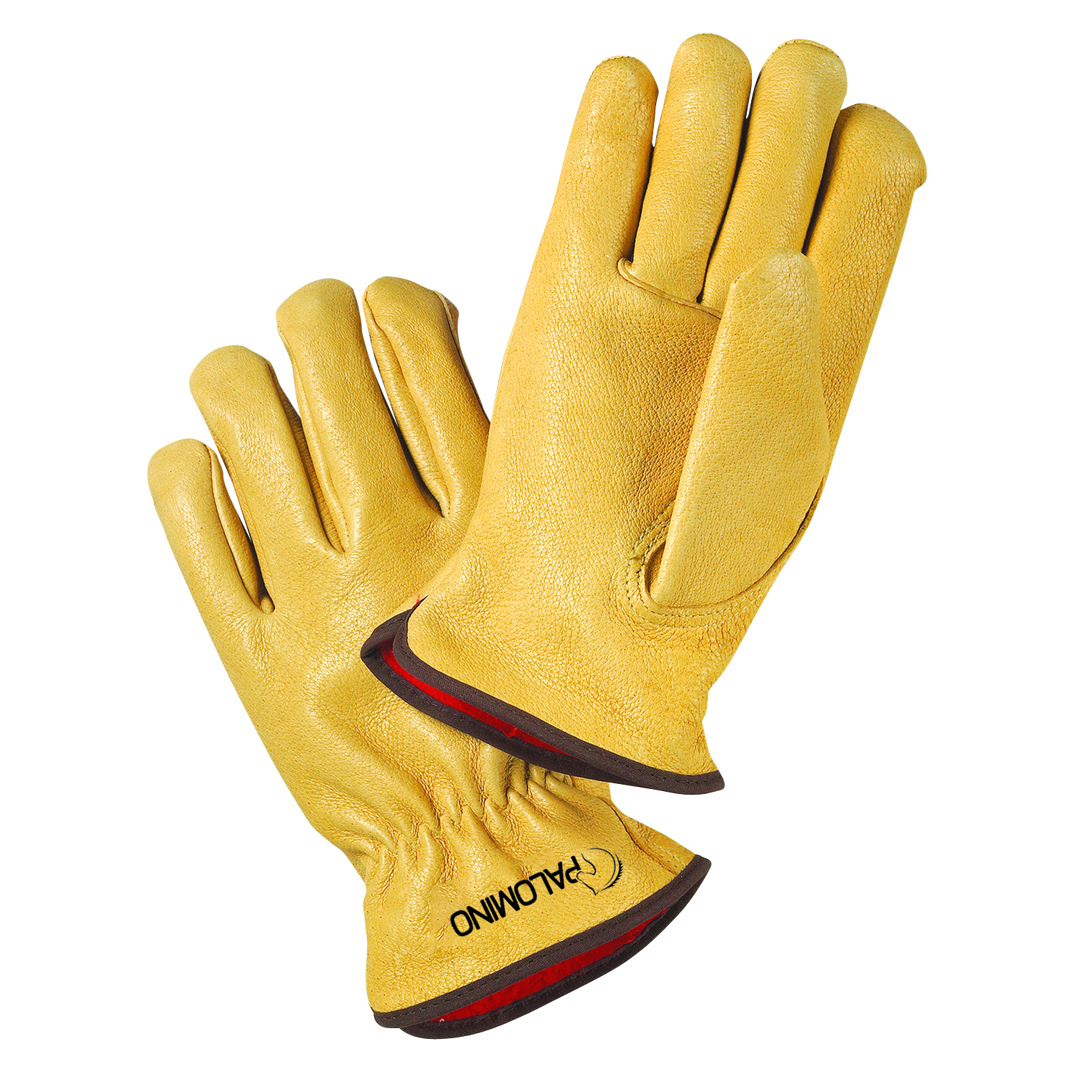 Palomino&reg; Pigskin Drivers Gloves, Flannel Lining, 1 Pair