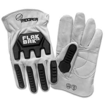 Trooper FlakBak™ CR Goatskin Impact and Cut Resistant Driver Gloves
