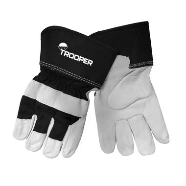 Trooper Goatskin Gloves with Safety Cuff