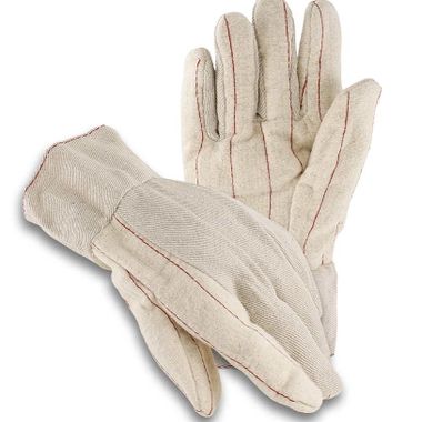 Cotton Double Palm Nap-out Gloves, Band Top