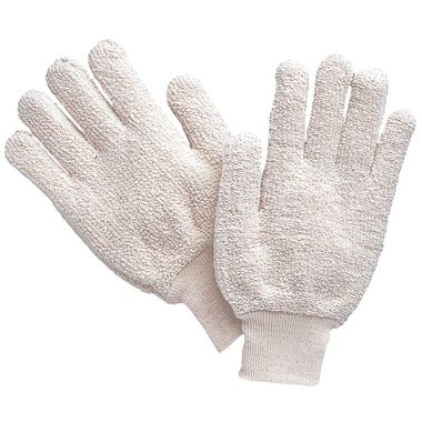 Cotton Terry Gloves, Men's 24 oz.