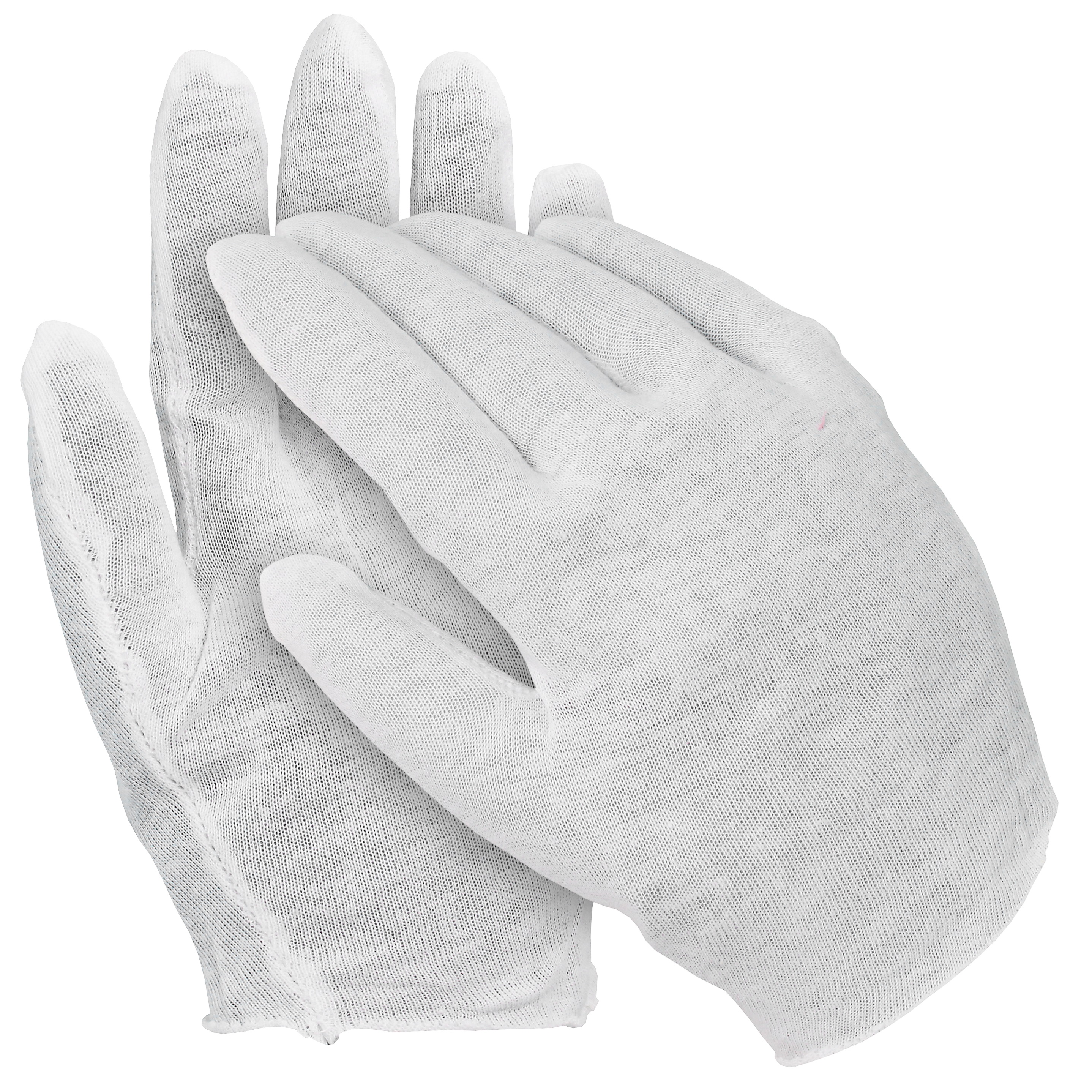 Cotton Inspection Gloves, Men's Lightweight