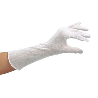Cotton Inspection Gloves, Men's 14 Inch, Lightweight