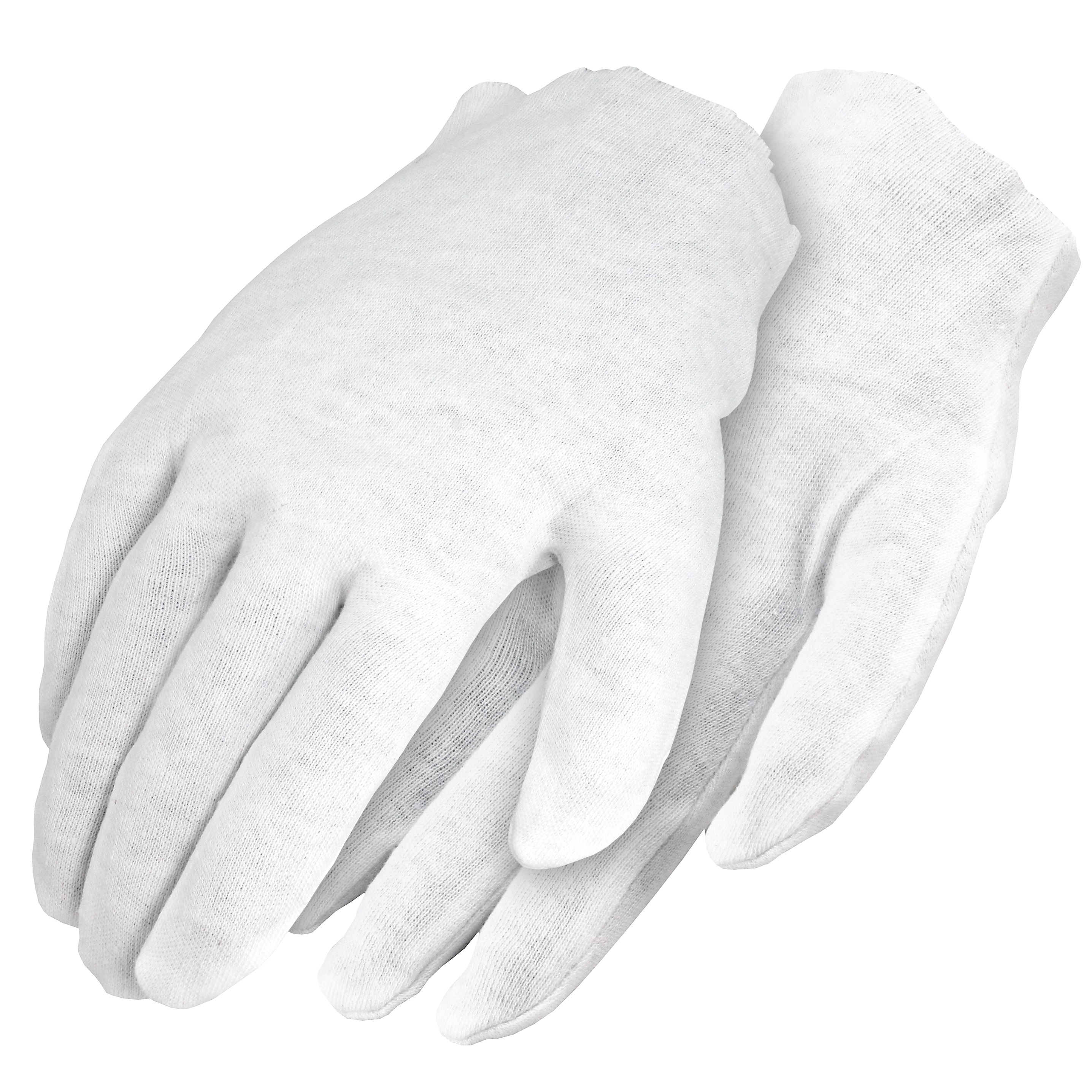 Cotton Inspection Gloves, Ladies' Mediumweight