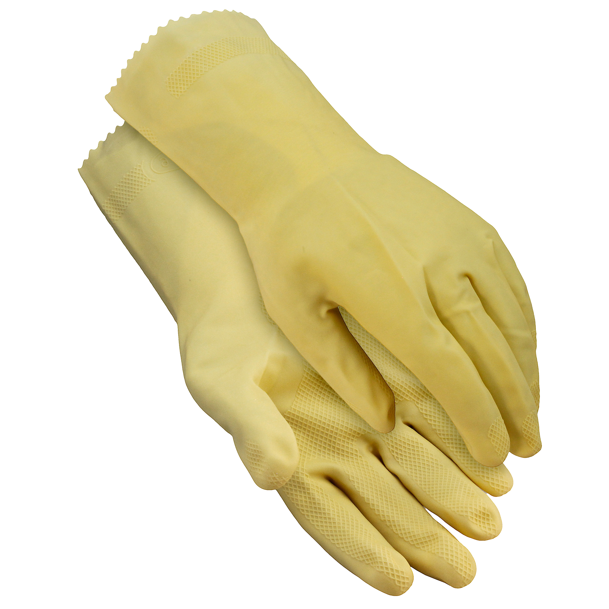 Latex Canners Gloves, Unlined, Natural