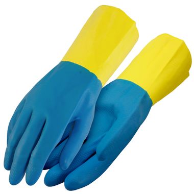 Neoprene Over Latex Gloves, Flock Lining