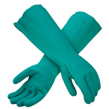 Nitrile 22 Mil Gloves, 18 Inch, Unlined