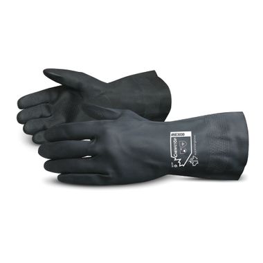 Superior Glove NE3030 Chemstop™ Flock Lined Chemical Resistant Neoprene Gloves