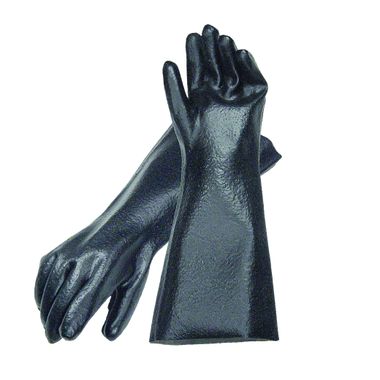 Textured PVC Gloves, 18 Inch