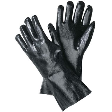PVC Coated Gloves, 18 Inch, 1 Pair
