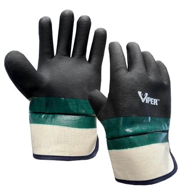 Viper® Insulated Double Coated PVC Gloves, Safety Cuff