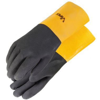 Viper® Double Coated PVC Gloves, 14 Inch