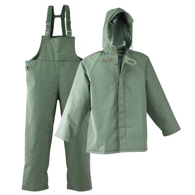 Repel Rainwear™ 3 Layer 0.50mm PVC/Polyester/PVC Fisherman's Rain Suit