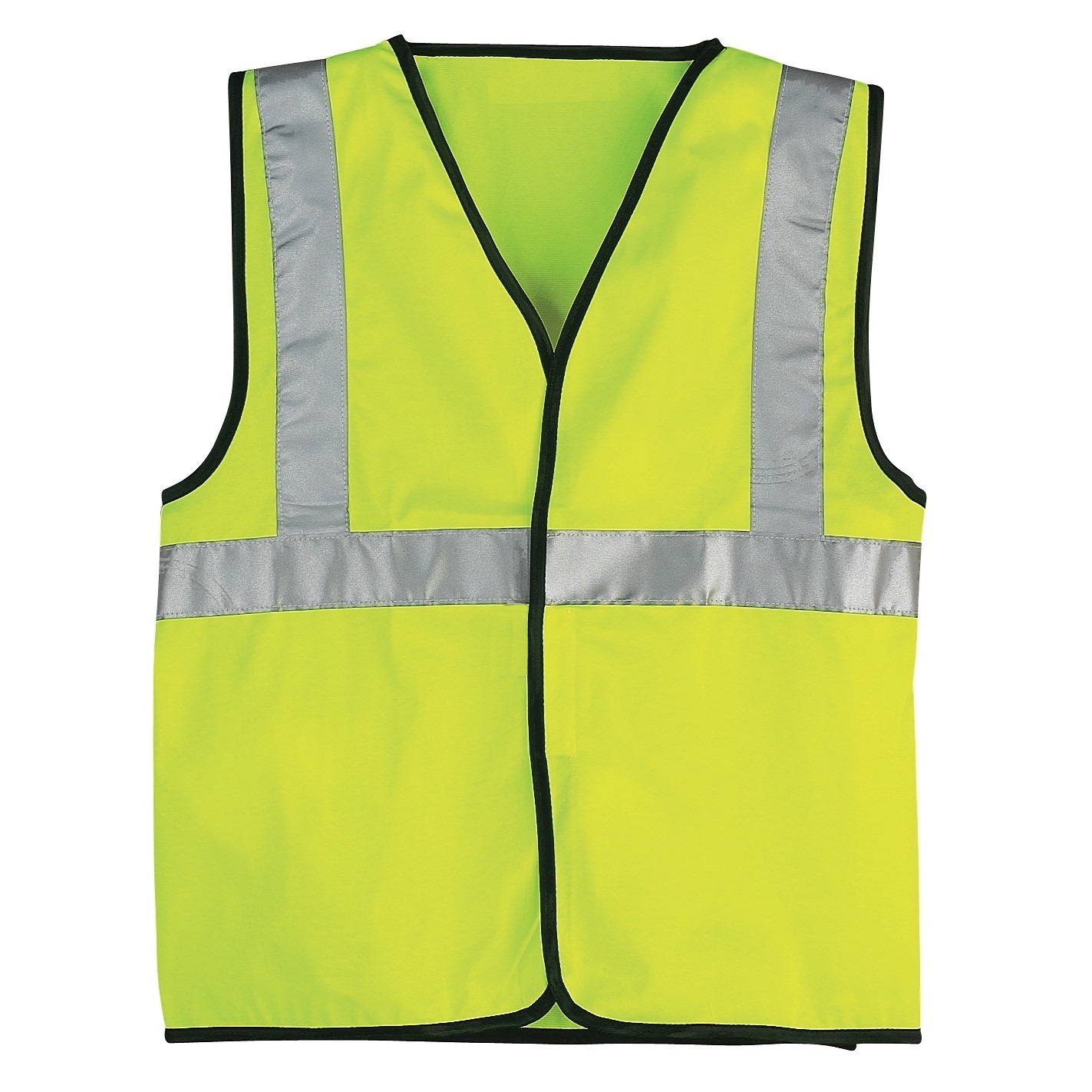 Missing Link Meshed Up Expandable Safety Vest HiViz Green/Orange, Medium 