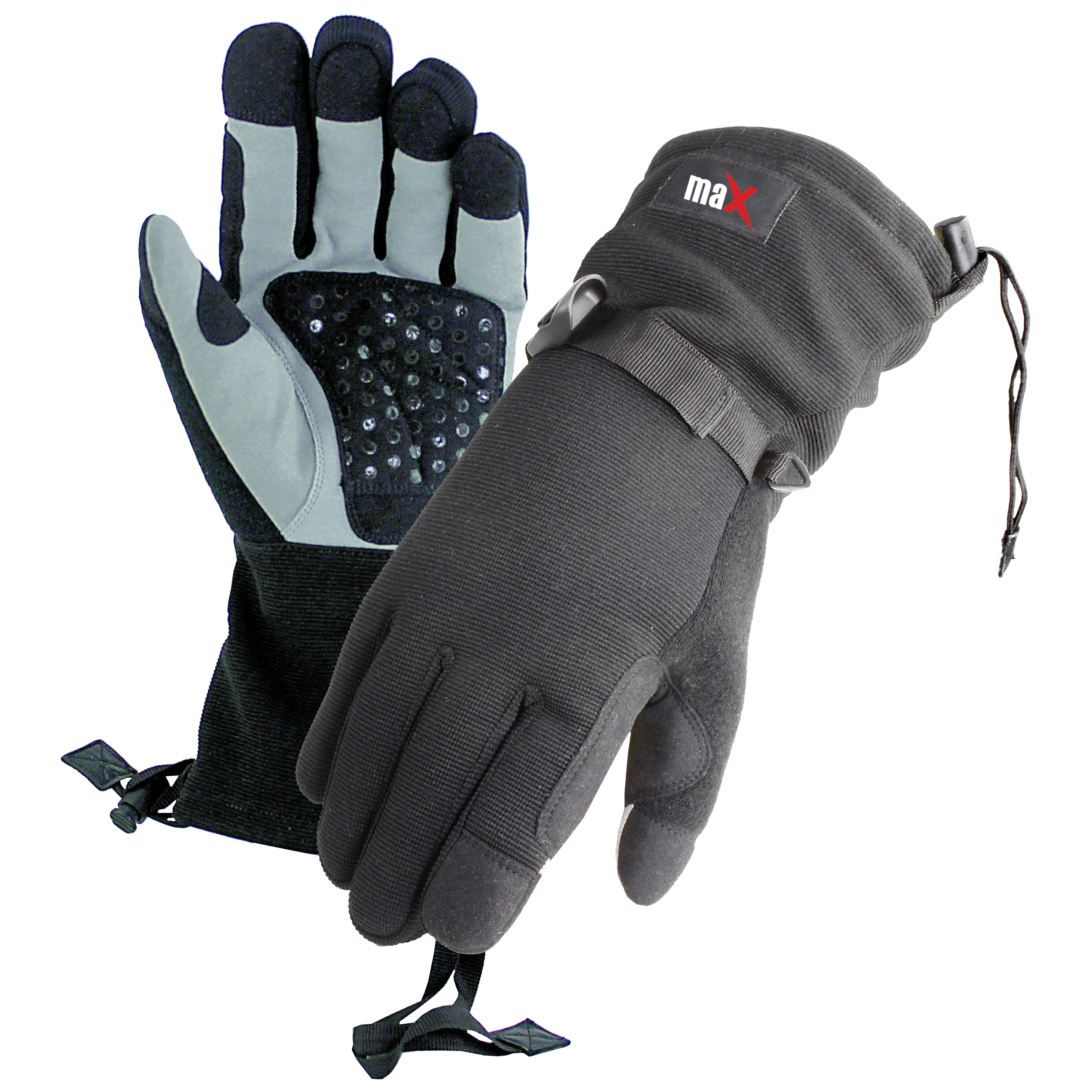 maX&trade; Element Gloves, Gauntlet Cuffs