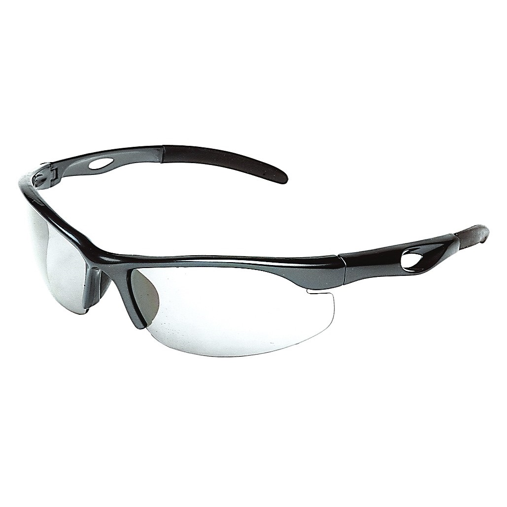Cyclone Safety Glasses, Gray Mirror Lens
