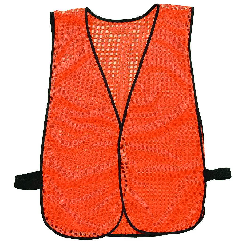 Illuminator&trade; Fluorescent Orange Economy Safety Vest
