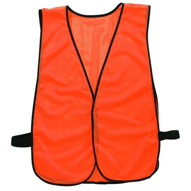 Illuminator™ Fluorescent Orange Economy Safety Vest