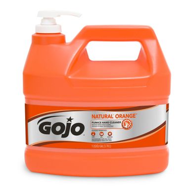 GOJO® 0955-04 NATURAL* ORANGE™ Pumice Hand Cleaner, 1 Gallon Pump Bottle
