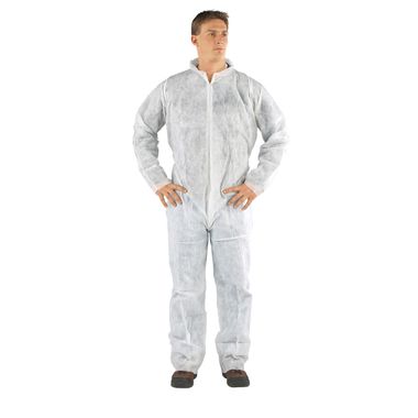 Safe N' Clean™ Coverall with Open Wrists & Ankles