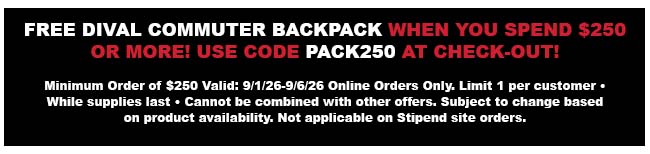 Free First Aid Kit with Orders of $250 or More!