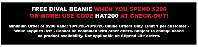 Free with Orders of $200 or More!