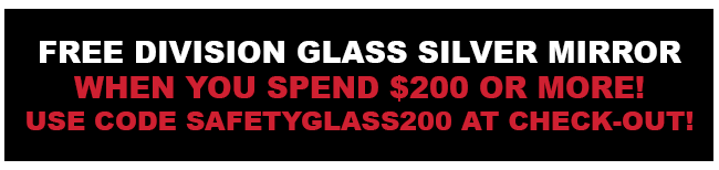 Free Division Glass Silver Mirror with Orders of $200 or More!