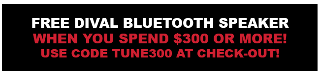 Free Bluetooth Speaker with Orders of $300 or More!