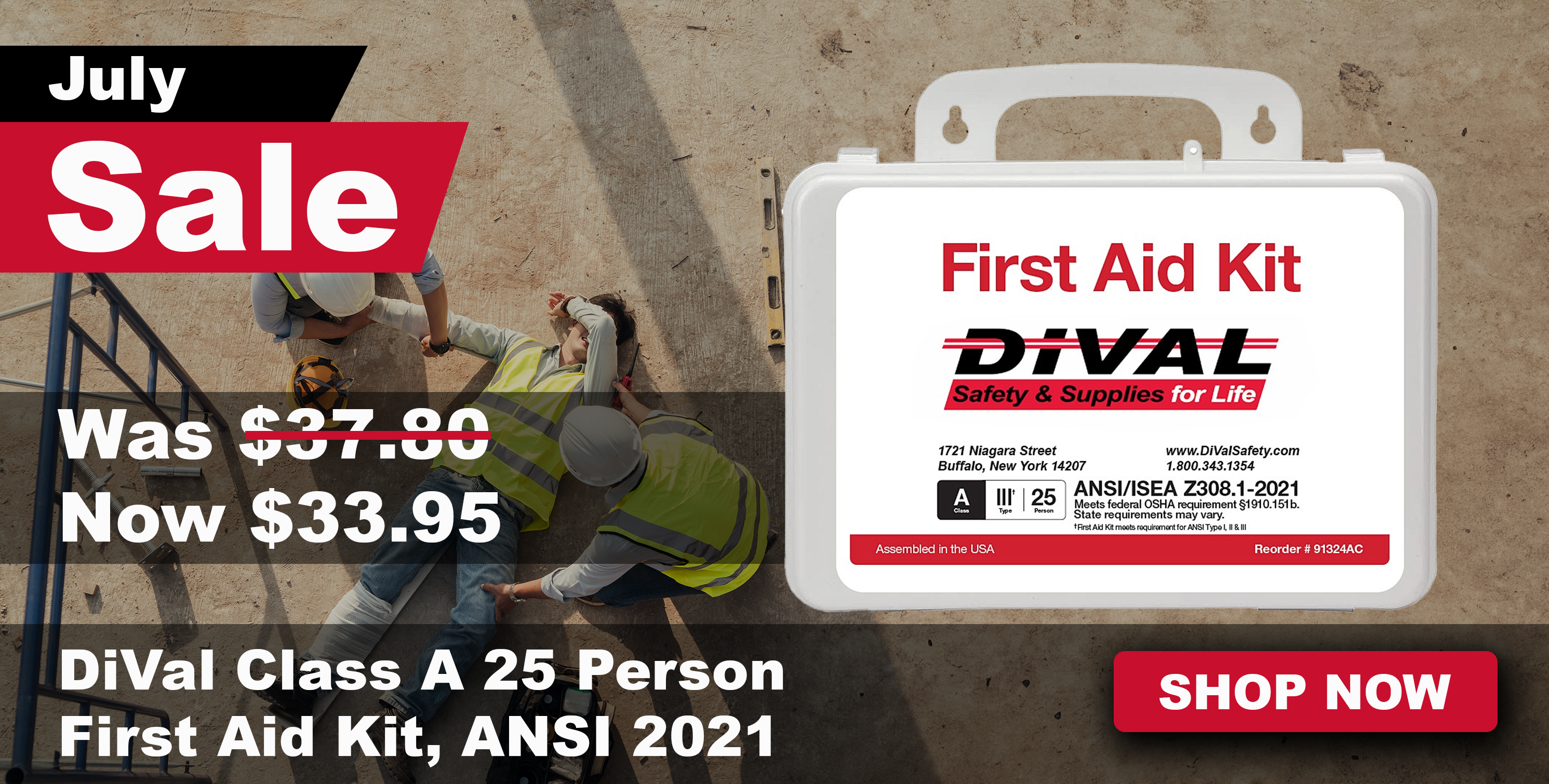 DiVal First Aid Kit