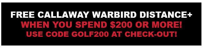 Free Golf Balls with Orders of $200 or More!