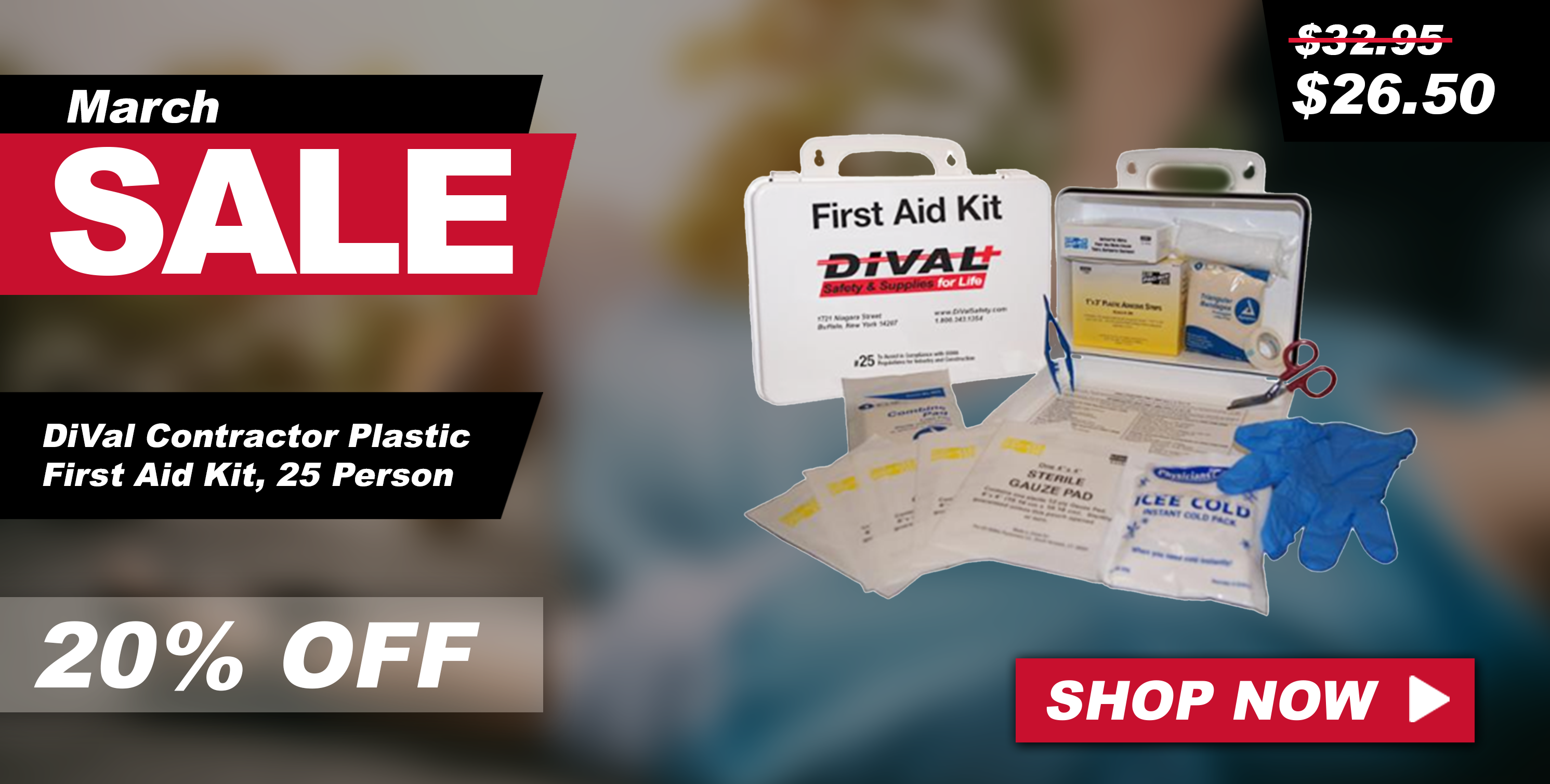 DiVal First Aid Kit